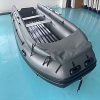 Bateau pneumatique à moteur jet de 4,7 m, capacité 8 personnes, haute vitesse pour divertissement extérieur, fournisseur en gros de Chine