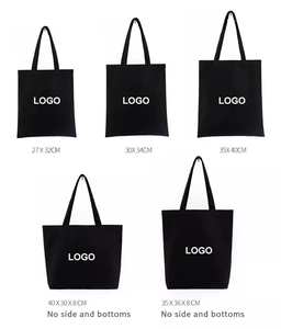 Borsa da Shopping <span class=keywords><strong>in</strong></span> <span class=keywords><strong>cotone</strong></span> e <span class=keywords><strong>cotone</strong></span> riutilizzabile Eco Friendly con stampa con Logo personalizzato a basso contenuto di MOQ - Product Image 2