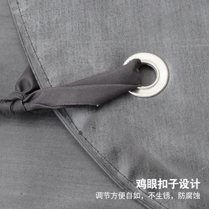 Tablier en caoutchouc épais, imperméable, résistant à l'huile, aux acides et aux alcalis, tablier de travail industriel pour produits de nettoyage - Product Image 2