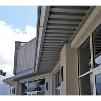 Panneau de soffite décoratif moderne Vox, panneaux de plafond extérieurs, nouvelle décoration de toit de maison, mur extérieur, acier inoxydable Keenhai