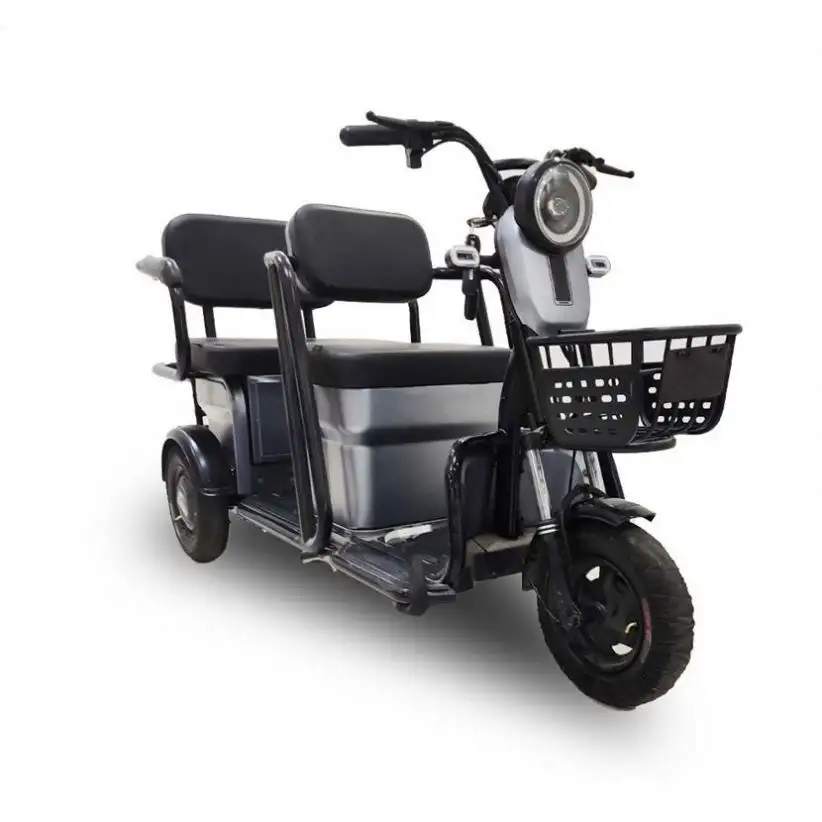 Best 24V Electric Tricycle Triciclo Adulto Eletr Or Family Use