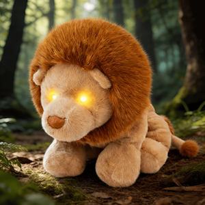 Peluche IA Intelligente Lion Brun Sac à Dos ChatGPT : Compagnon Vocal Intelligent pour Filles - Product Image 1