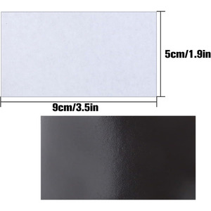 Aangepaste 4x6 inch zachte rubberen magnetische plaat met peel-and-stick kleeflaag, sterke bedrukbare blanco's voor magnetische visitekaartjes - Product Image 5