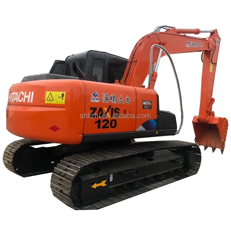 Экскаваторы б/у, японский экскаватор hitachi ZX120, 12 тонн, б/у hitachi zaxis120, экскаватор hitachi