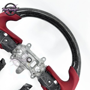 Volant de voiture en fibre de carbone à <span class=keywords><strong>prix</strong></span> net, accessoires pour <span class=keywords><strong>Dodge</strong></span> <span class=keywords><strong>RAM</strong></span> <span class=keywords><strong>1500</strong></span> 2019, 2020, 2021 et TRX - Product Image 3