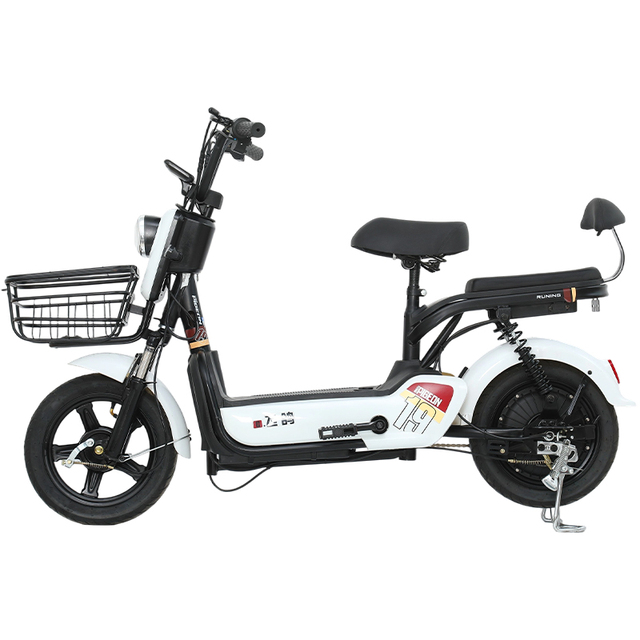 Dual-Sided 48V 350W Brushless Pedal Bike with LED Display Adults' Carbon Steel Frame 3-Speed Rear Hub Motor Smart Digital Type