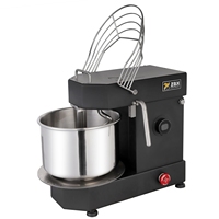 Kleine ZBX Populaire 3kg Bloemdeegmixer met Verwijderbare Kom en Hefbare Kop Desktop Spirale Kneedmachine voor Commercieel en Thuisbakken