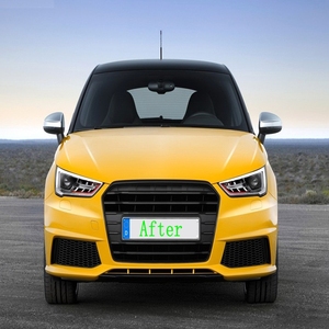 Parrilla Delantera Estilo S1 de ABS para <span class=keywords><strong>Audi</strong></span> <span class=keywords><strong>A1</strong></span>/S1 2013-2015 - Product Image 5