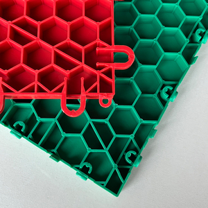 Bán Hot Inline Hockey tầng trong nhà/ngoài trời thể thao gạch lát sàn di động con lăn trượt băng sân sàn - Product Image 5