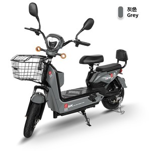 สกู๊ตเตอร์ไฟฟ้าโกลเด้นอีเกิล แบตเตอรี่ตะกั่วกรด 45-50 กก. ระบบเบรกดุมล้อหน้าและหลัง รุ่นมาตรฐาน สีเทา - Product Image 1