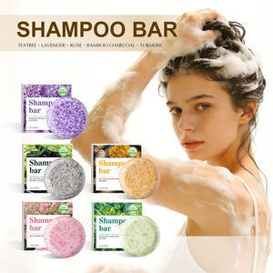 Greenlem SHAMPOO BAR TEATREE LAVENDER ROSE BAMBOO CHARCOAL TURMERIC - Product Image 2