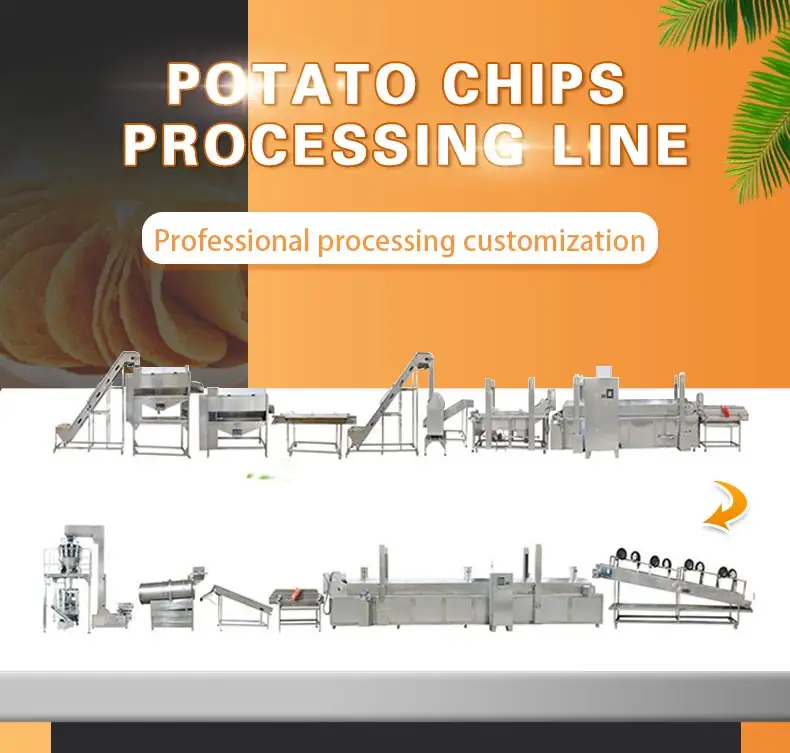 High Quality Fully Automatic Potato Chip