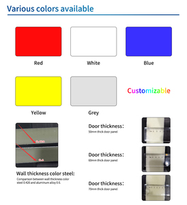 Porte de <span class=keywords><strong>garage</strong></span> <span class=keywords><strong>sectionnelle</strong></span> électrique industrielle <span class=keywords><strong>motorisée</strong></span> automatique coulissante en alliage d'aluminium - Product Image 4
