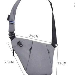 Bolso Bandolera Táctico Delgado para Hombre, Estilo Vintage, con Cierre, Anti-Robo, para Uso en Exteriores - Product Image 3