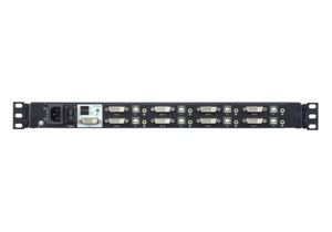 Commutateur <span class=keywords><strong>KVM</strong></span> LCD à écran large de 17,3 pouces à 8 ports ATEN CL6708MW avec interface <span class=keywords><strong>DVI</strong></span>, prise en charge des périphériques USB, résolution 1920x1080 - Product Image 3