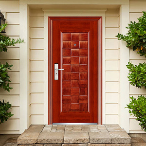 Offre de réduction sur l'économie d'énergie résistant aux intempéries hôtel resort villa en acier bon marché entrée porte de sécurité coupe-feu - Product Image 6