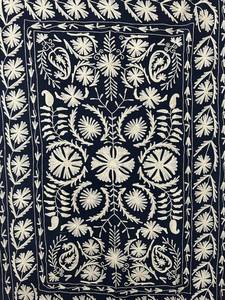 Couvre-lit en coton brodé Suzani, couverture décorative, tapis mural Ouzbek Suzani, décoration bohème pour la maison, assortiment en gros B2B - Product Image 6