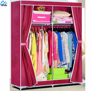 PP di plastica montare di archiviazione portatile pieghevole non <span class=keywords><strong>tessuto</strong></span> <span class=keywords><strong>armadio</strong></span> - Product Image 2