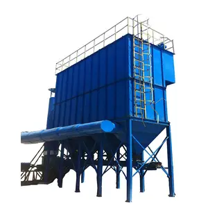 Pulse Filter Cartridge Dust Collector On The Top Of Cement Silo Pulse Bag Filter