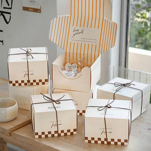 Tùy chỉnh thực hiện hộp các tông cho nhai kẹo cao su đường sô cô la bánh <span class=keywords><strong>pizza</strong></span> tráng miệng bánh bao bì thực phẩm với dập nổi in ấn - Product Image 1