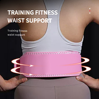 Ceinture de musculation personnalisée imprimée en couleur, vente en gros d'usine, soutien lombaire en PU écologique, certifiée RoHS et REACH