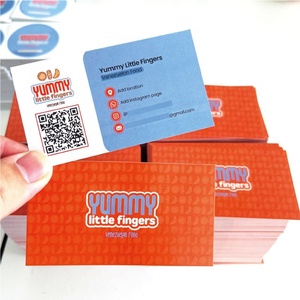 Carte <span class=keywords><strong>de</strong></span> visite personnalisée pour petite entreprise, carte <span class=keywords><strong>de</strong></span> remerciement avec nom d'entreprise - Product Image 1