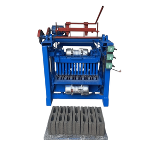 Máquina Semiautomática Multivoltaje 220V/380V para Fabricación de Bloques de Hormigón, Ladrillos Entrabados y Adoquines, 4-35A - Product Image 1