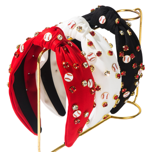 Serre-tête Nœud en Perles Léger et Écologique Fait Main Style Baroque pour Femme – Vente en Gros pour Noël - Product Image 1