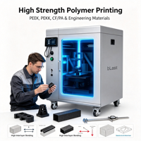 Imprimante 3D industrielle Blast 2 FFF, grand volume d'impression, haute précision, compatible avec les matériaux PEEK, PPS, CF, fibre de carbone, WiFi