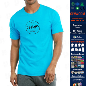 Camiseta Deportiva Extra Grande JL1129B con Logotipo Personalizado, 230 g/m², 100% Algodón, para Hombre - Product Image 1