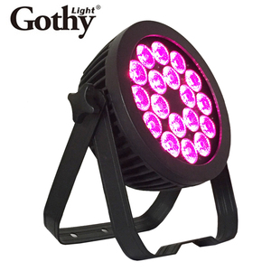 Projecteur LED plat 18x10W blanc chaud, lumière de projection, contrôle DMX512, Ra90 CRI, IP20, utilisation en intérieur pour les concerts, les théâtres - Product Image 3