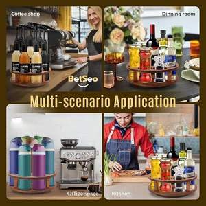 Organizador de Botellas para Vasos Stanley de 24-40 oz con 9 Ranuras Giratorias para Gabinetes de Cocina - Product Image 5