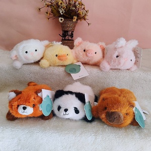 Lindos Peluches de Animales: Gato Blanco y Negro, Capibara, Perezoso – Compañero de Aprendizaje y Escritorio, Regalo Festivo - Product Image 4