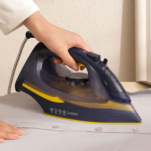 Nuovo Ferro da Stiro a Vapore Elettrico 2400W, <span class=keywords><strong>5</strong></span> Livelli Regolabili, Capacità 350ML, per Uso Domestico e Commerciale - Product Image 5