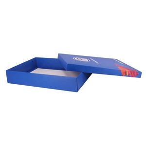 Own Logo Cardboard <strong>Removable</strong> Lid 2 Piece <strong>Boxes</strong> Custom Thin Packaging Box with logo <strong>for</strong> T Shirt Clothing - Product Image 6