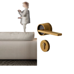 ชุดมือจับประตูภายในบ้านหรูหรา Cozy Home พร้อมระบบล็อค สีดำด้าน อลูมิเนียมทันสมัย ปลอดภัย ป้องกันการงัดแงะ ติดตั้งง่าย รับประกัน 3 ปี - Product Image 5