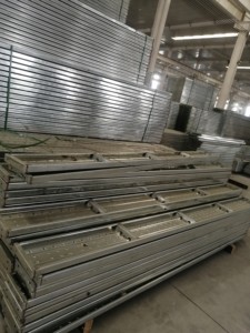 Metal <strong>Scaffold</strong> Plank With Hooks Steel Construction &amp; Scaffolding <strong>Frame</strong> Accessory Ladder &amp; Scaffolding Part - Product Image 6