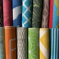 Tapis de sol personnalisé en polyester, écologique, fabriqué à la machine, antidérapant, moderne, extérieur, imperméable, réversible, lavable, pour l'accueil