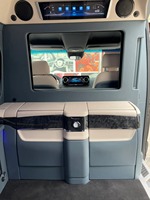 GZYLC Kit de Sièges et Cloisons Intérieures de Luxe VIP pour Mercedes Sprinter – Aménagement Complet des Murs Intérieurs