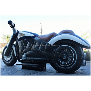 Modello Gonfiabile Pubblicitario per Decorazioni Esterne a Forma di Moto, Personalizzabile in Dimensioni e Colori - Product Image 2