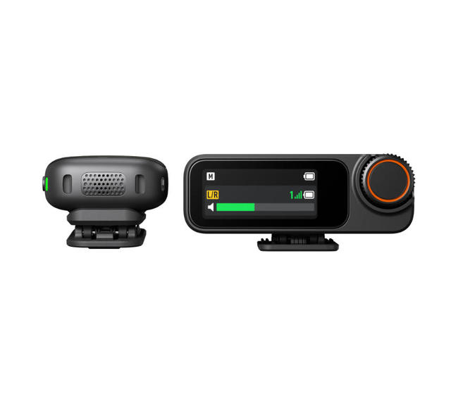 New Original Mic3 (1 TX + 1 RX) DMT03 Wireless Lavalier Mic 32-bit Float Dual-File Recording 400m Range 8H Battery Life