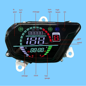 Panel digital LCD de diseño nuevo tacómetro de <span class=keywords><strong>moto</strong></span> tablero de instrumentos para Honda POP 110i 110 i pop110 pop110i - Product Image 2