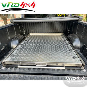 Plateau coulissant en acier inoxydable 4x4 VRD4X4, tiroirs de chargement pour pick-up, plateau coulissant en acier pour benne de camion, plateau coulissant séparé ou intégré - Product Image 3