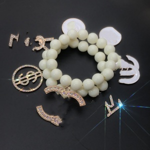 Women's DIY Luxury Astronaut Metal Designer <strong>Charms</strong> <strong>Beads</strong> <strong>Bracelet</strong> Gold Plated Inspired Designer Cute Style <strong>Beads</strong> <strong>Bracelets</strong> - Product Image 6