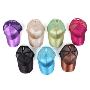 Women Curved Brim Ponytail Baseball <b>Cap</b> 100% Cotton Acrylic Mesh Breathable Sun Protection Summer Outdoor <b>Peaked</b> Hat - Product Image 1