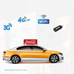 Pantalla LED para Publicidad en Exteriores <span class=keywords><strong>Maxcolor</strong></span>, a Todo Color, P4mm, Programable, Resistente al Agua, con Sistema en la Nube, RDM, OEM Disponible - Product Image 1