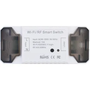 Công Tắc Đèn Thông Minh Wi-Fi + RF Hẹn Giờ Ứng Dụng Cuộc Sống Thông Minh Điều Khiển Từ Xa Không Dây Hoạt Động Với Alexa Google Home - Product Image 1