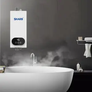 Offre Spéciale instantanée chauffe-eau gasAdjustable puissance de travail salle de bains instantanée chauffe-eau électrique chauffe-eau