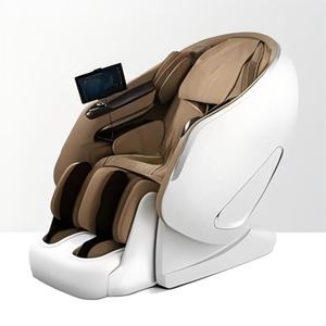 लक्जरी मालिश कुर्सी के साथ 3 डी + 4d दोहरी मालिश तंत्र शून्य गुरुत्वाकर्षण मालिश सोफे कुर्सी - Product Image 2
