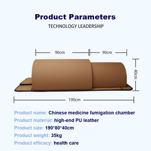 Portable Standing PU Leather Whole Body Infrared Sauna Spa Dome Capsule EU LCD Touchscreen Whitening Detox Skin Tightening - Product Image 6